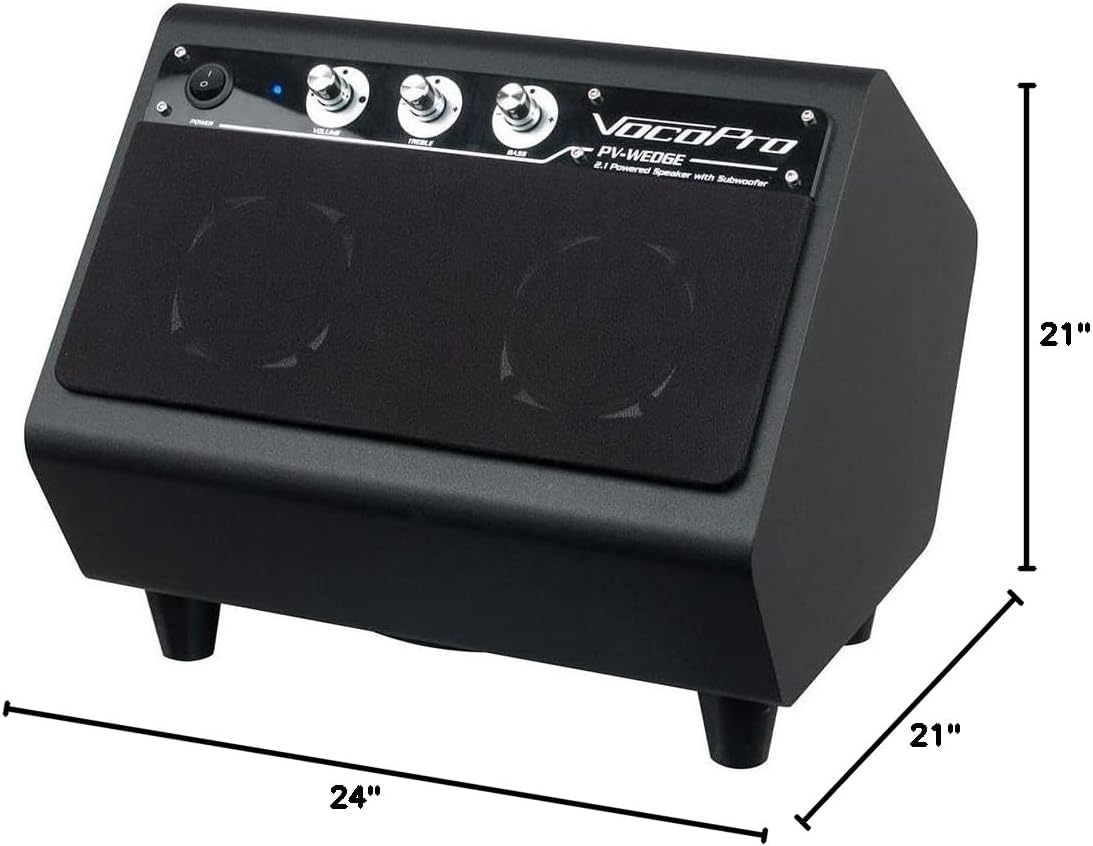 VOCOPRO SingTools-PRO 100W Professional karaoke system with pitch correction & vocal eliminator package