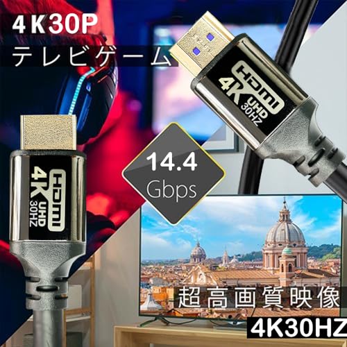 Cable HDMI 4K de 100 pies de alta velocidad con Ethernet y retorno de audio 6