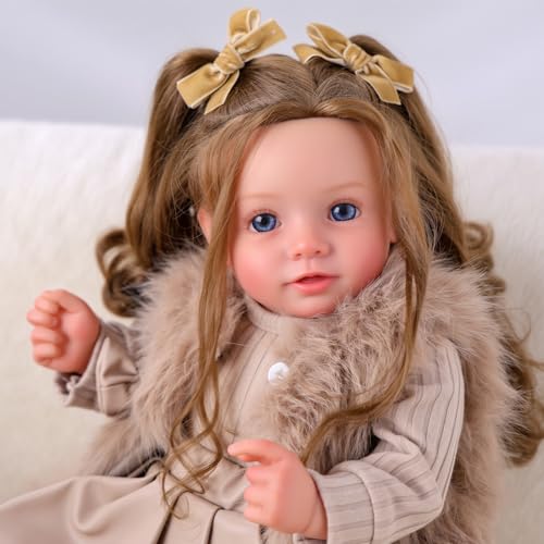 Muñeca Reborn BABESIDE 20 Pulgadas Realista Para Niñas miniatura 6