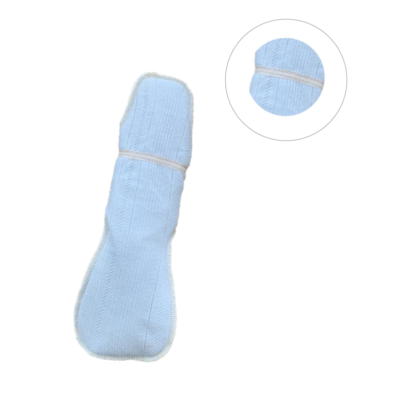 3 Compresas Menstruales De Algodón Cómodas Reutilizables Con Botón Resistentes A Fugas Lavables Tamaño 29 Cm