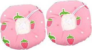 minkissy Coleira De Recuperação De Cachorro Elizabeth 2 Peças Círculo Macio Ajustável Coleira De Cirurgia Para Animais De Estimação Coleira De Pescoço De Recuperação De Gato Coleira