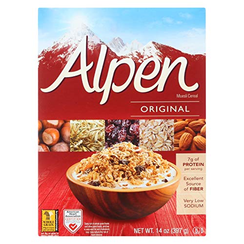 Alpen Original Muesli Cereal - Case Of 12 - 14 Oz(D0102H5Wtrp)