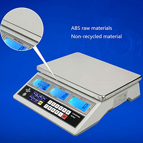 Báscula electrónica industrial 30 kg x 0.1 g miniatura 7