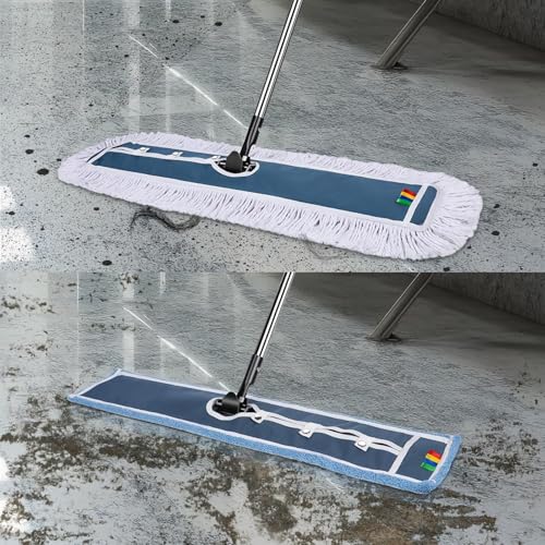 Image of MASTERTOP 93cm Microfibre Mop Heads Replacement for Industrial Mop, Cleaning Heads for Hardwood, Tile, Laminate, Garage, School, Mall, Suit for B0CQ7MQJ65 B0DPM7JNBL B0FBF93RXT