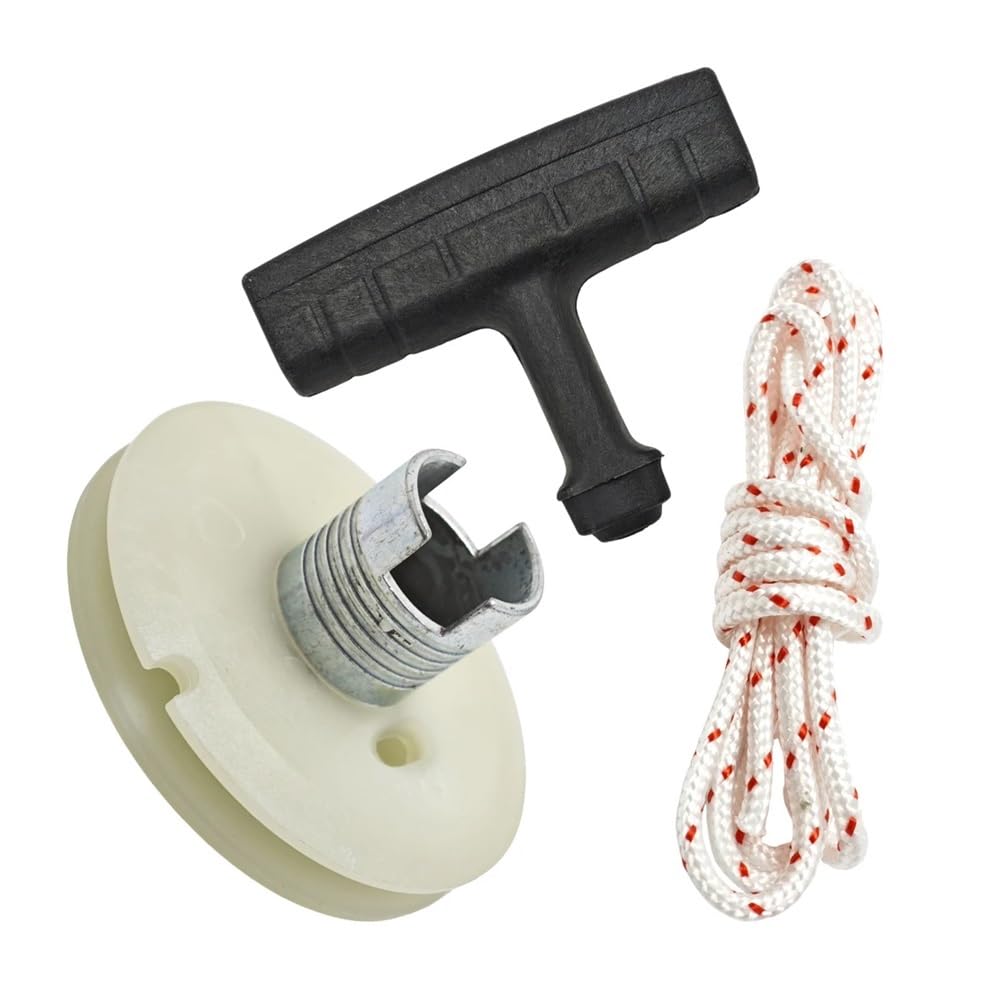 Kit Corda Maniglia puleggia avviamento a Strappo Adatto for 266 268 272 268 272 61 66 Pezzi di Ricambio for Motosega 503 10 24-05