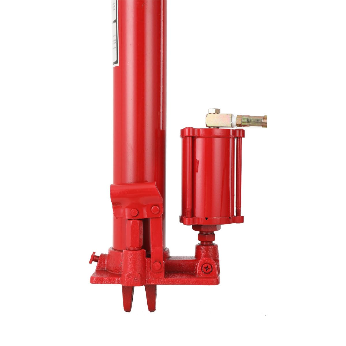 LALABU Hydraulischer Langer Rammenheber, 8 Ton Kapazität,Höhenverstellung, 660-1160mm Hydraulikzylinder Auto-Flaschenheber für Motorhebebühnen, Garagen-/Ladenkrane