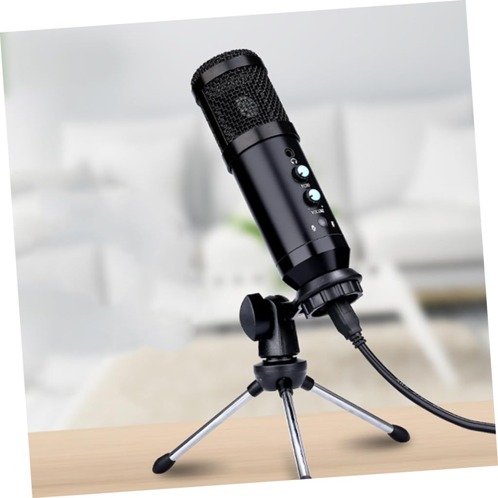 Artibetter 1satz Professionelles USB-kondensatormikrofon Für Pc Für Gaming Und Live-übertragungen Mit Rauschunterdrückung Und Stabilem Stativ Präzise Sprachaufnahme Mühelos Zu