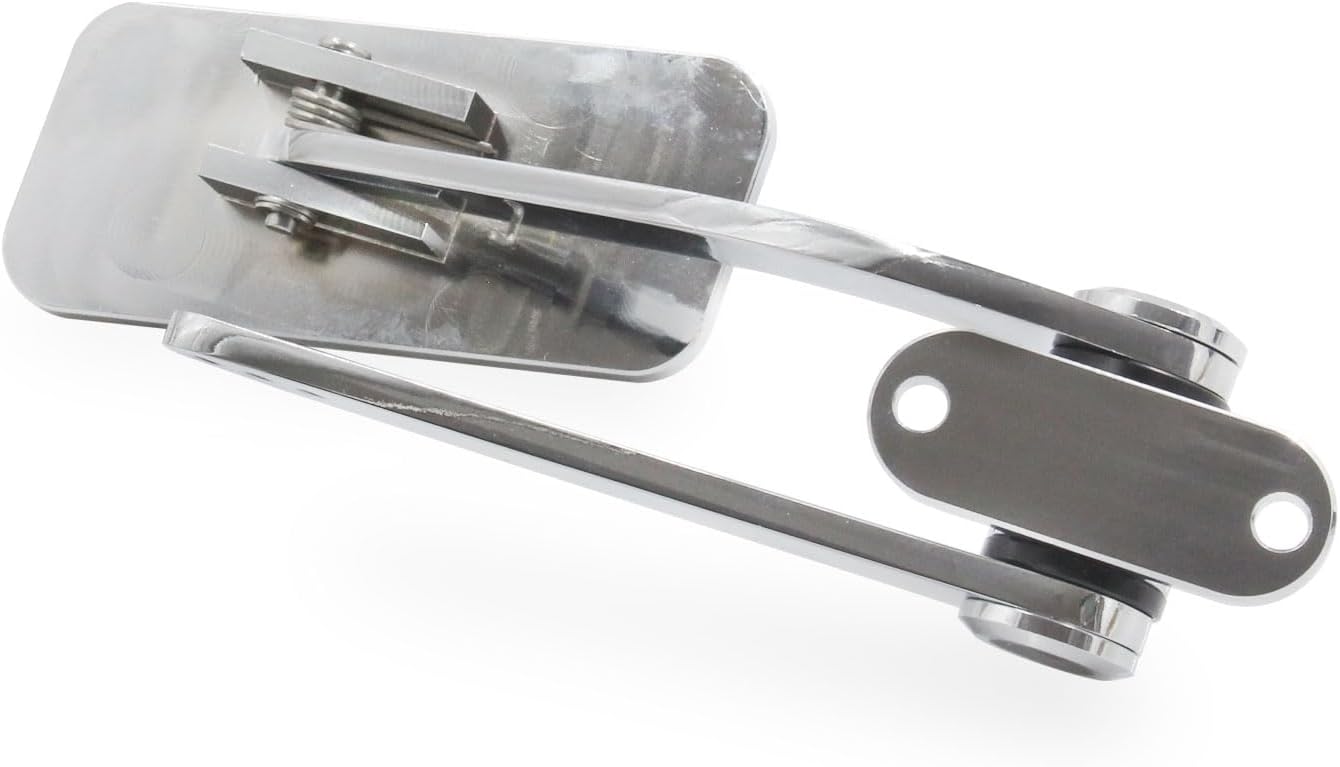 Polished Aluminum Throttle Gas Pedal Fit for Chevy Ford Mopar