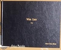 Bern's Steak House Wine List B005XESVH2 Book Cover