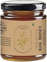 Organic Assets 100% Pure Honey 250gm Unprocessed Multiflora Raw Honey