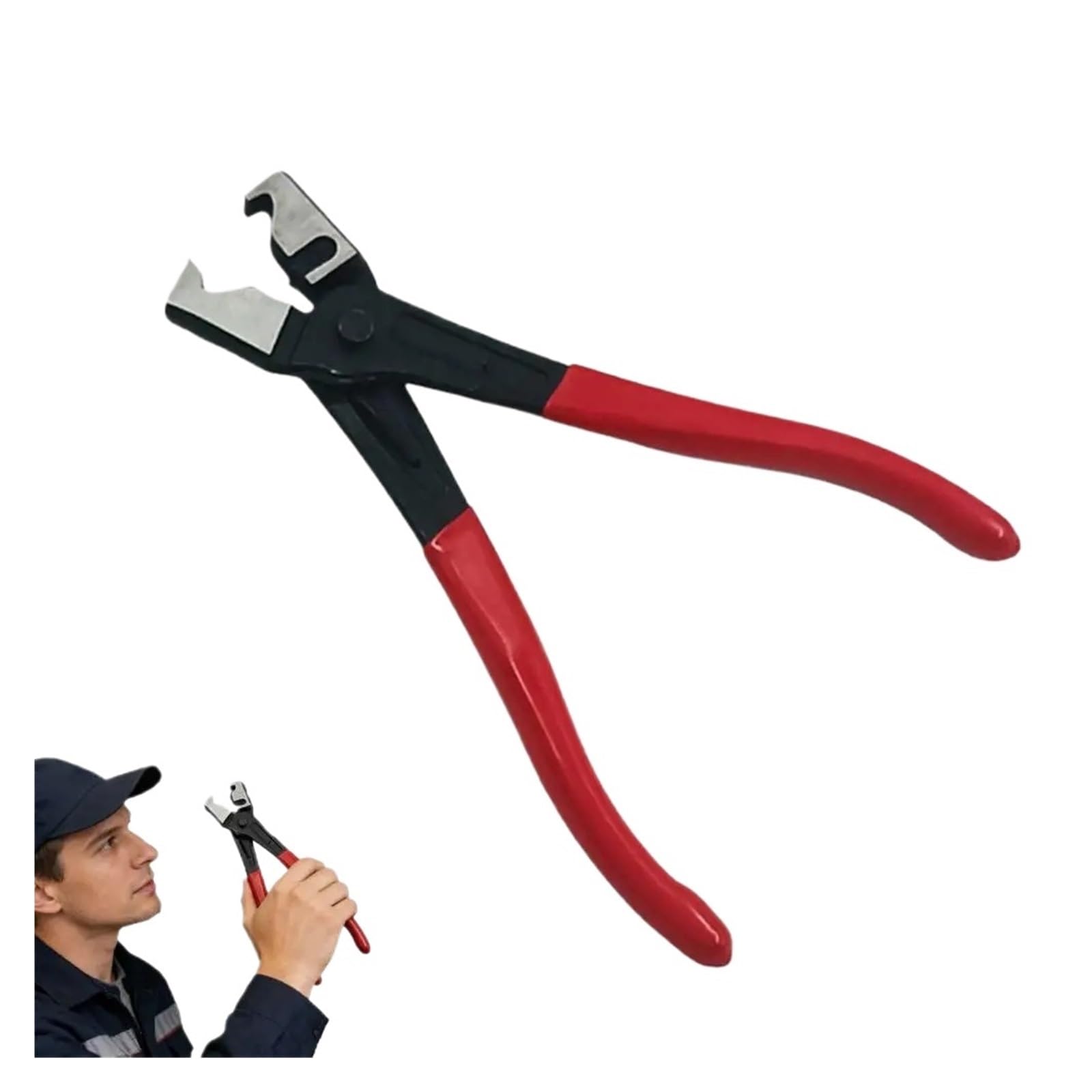 Pinza para el Filtro de Aceite Alicates Especiales for Abrazadera de Tubo de Gasolina, Pinzas de Junta, Kit de desconexión de Manguera de Filtro, Accesorios y Herramientas de reparación(X)