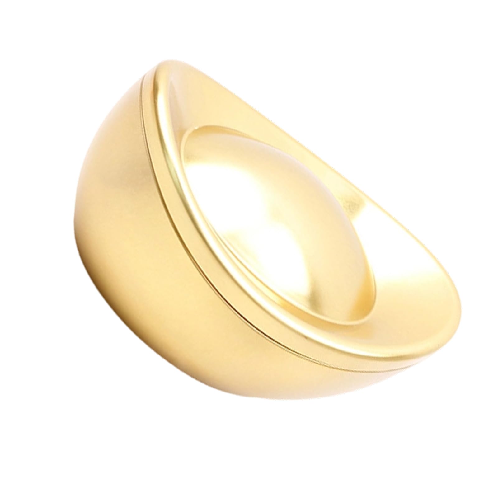 Msioytog Golden Ingot Shape Tin Candy Chocolate Holder Box Metal Candy Container for Wedding Chinese Spring Festival Celebration Gold Ingot Tin
