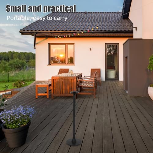 Poteau de Support de Bâche pour Protéger le Mobilier de Terrasse - 8
