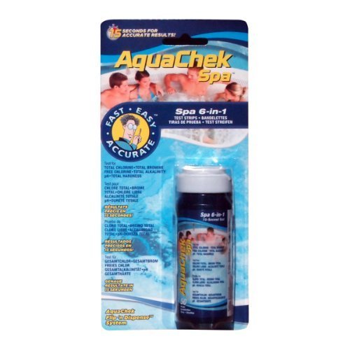 AquaChek 552244 6-in-1 Test Strips for Spas and Hot Tubs Color: 552244, Model: 552244, Outdoor/Garden Store, Repair & Hardware