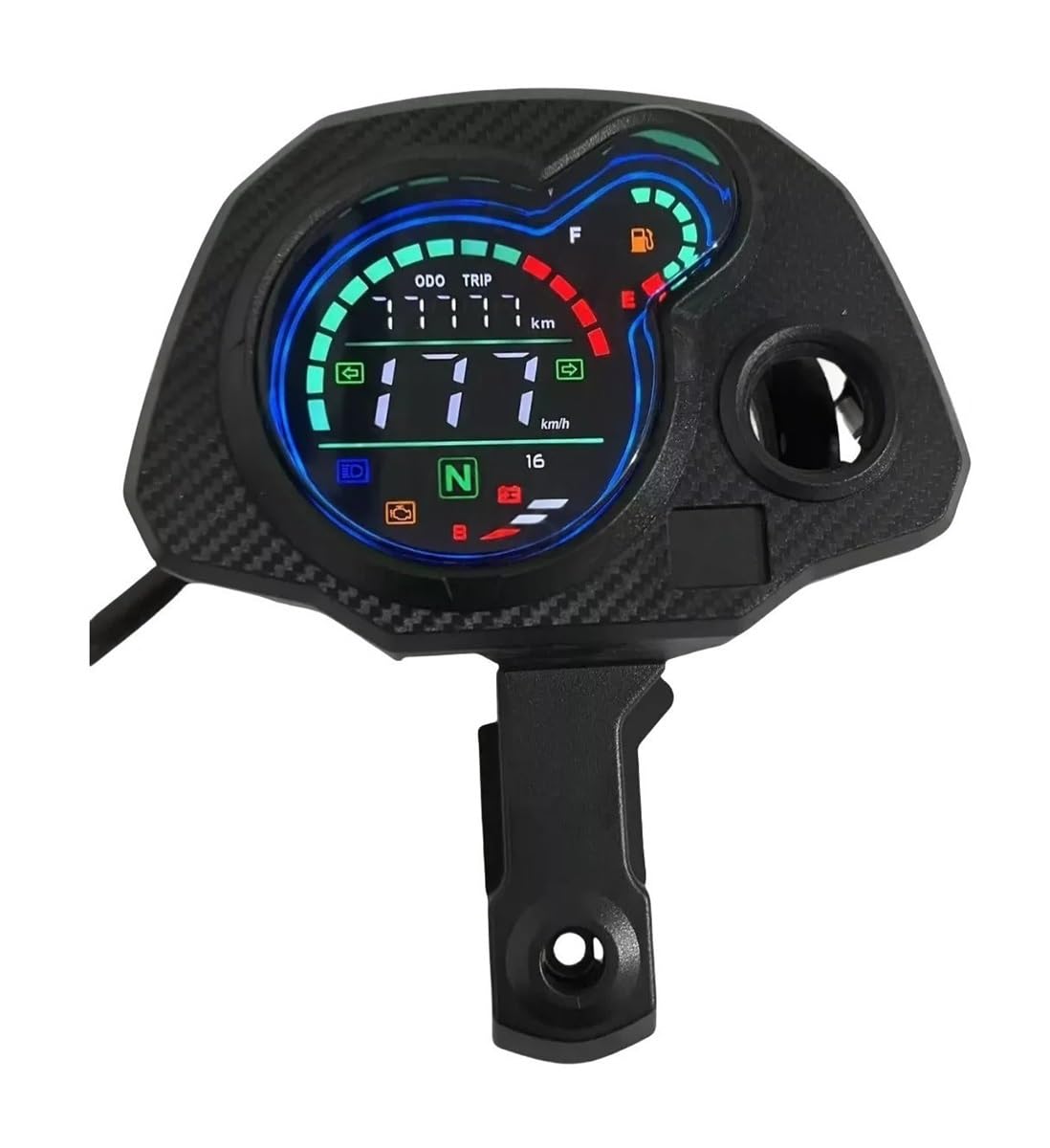 Moto Tachimetro Contachilometri Tachimetro Digitale Per Motocicletta Per Bit150 Bit 150 Contachilometri A Pannello Contagiri A Doppio Indicatore Display Componente Velocità
