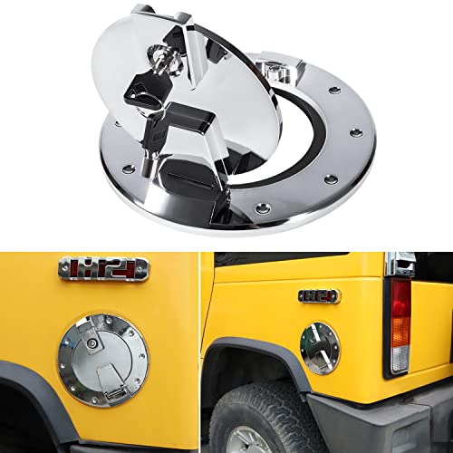 HUMMER H2 燃料キャップ クロームメッキ 開閉式 51JdwzHBSBL.jpg