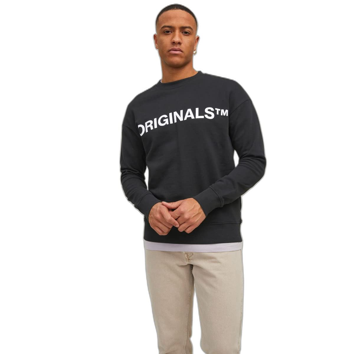 Jack & Jones Men's Ean Sweat Crew Neck Sweatshirt