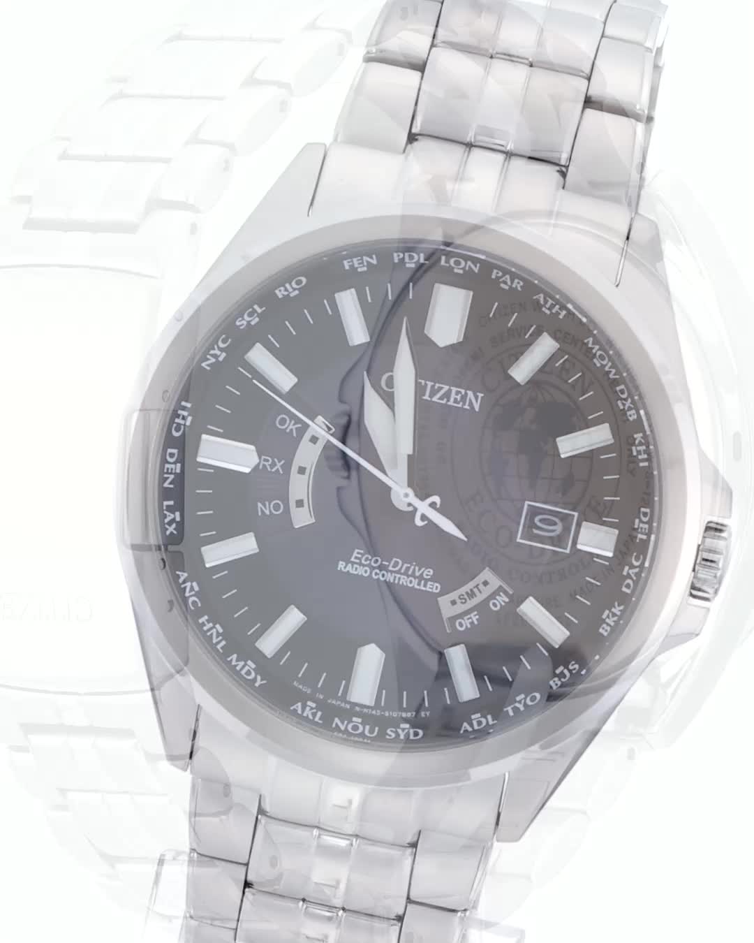 【未使用！】CITIZEN Eco-Drive CB0011-69L 箱説明付き Citizen Eco Drive CB0011 69L - YouTube