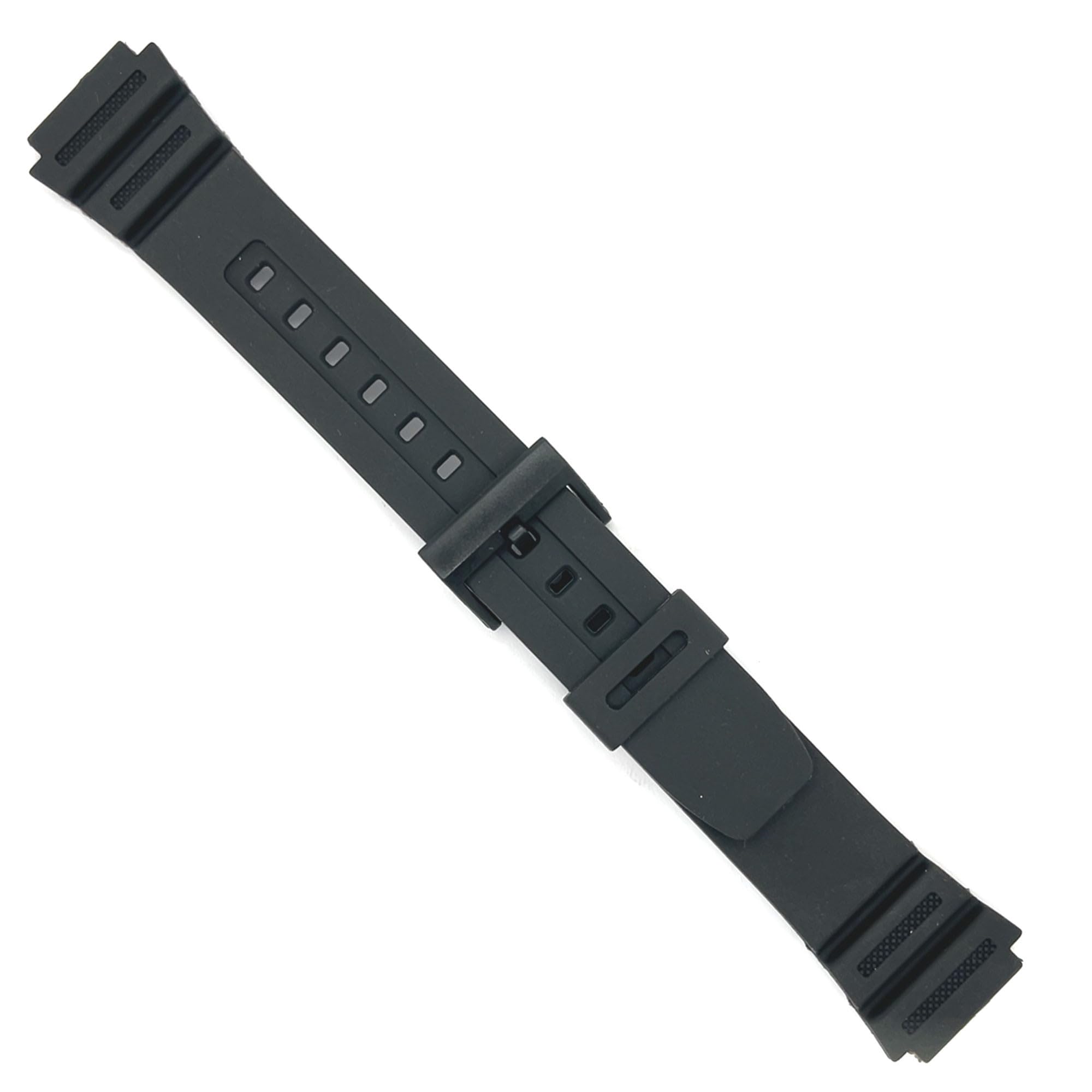diloy Correa Reloj Compatible con Casio AE1200W AE-1300 AE-1200 F-108 W-216H AE-1000W SGW-300H AQ-S800W W-800H Ref. CRAE1200W (18mm)