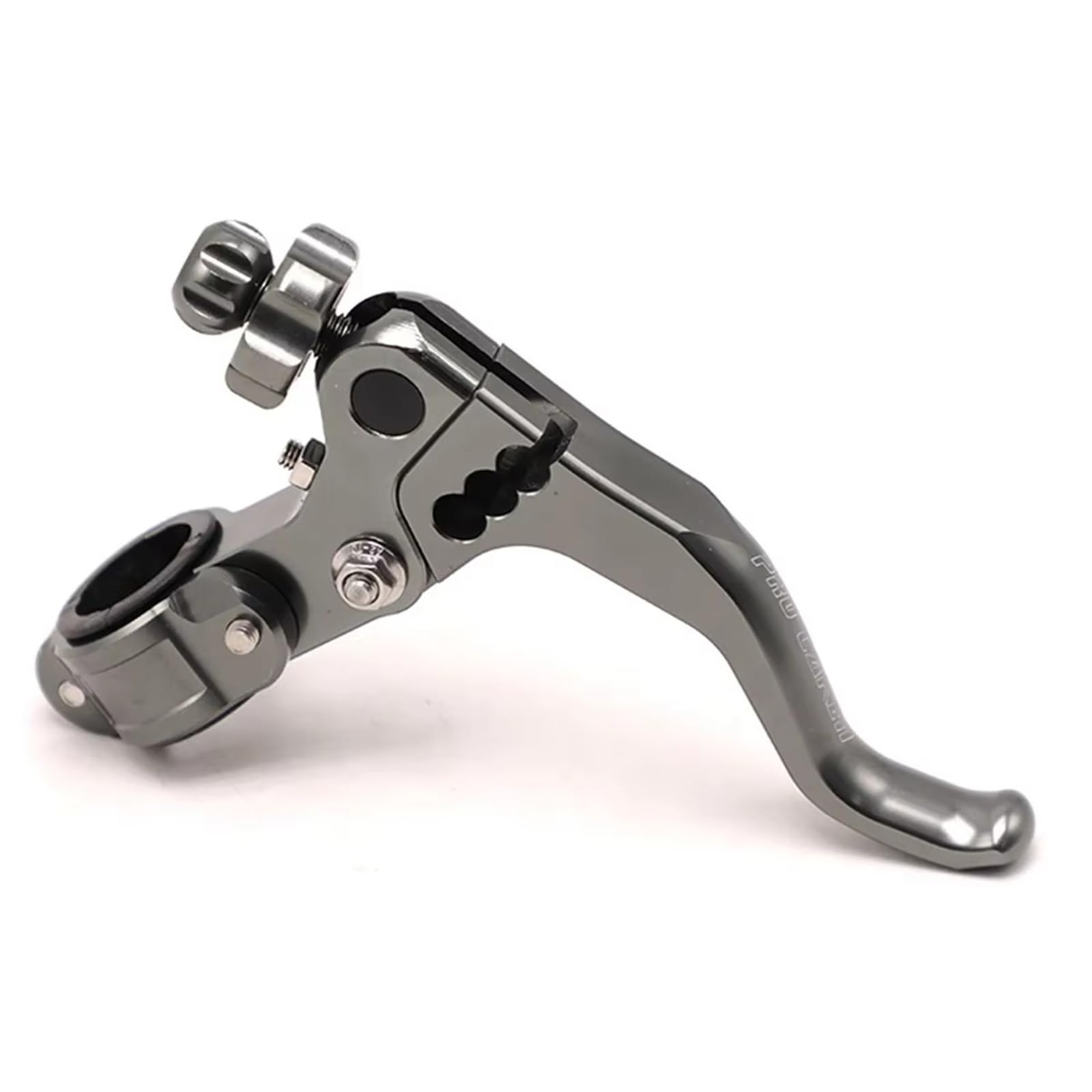 BeiZhengbhD Clutch Lever Handlebar Short Stunt Clutch Lever for CBR 600 for F2 for F3 for F4 for F4i 650F for CBR1000RR for CRF250R for CRF450R for CRF250L for CRF250M(Gray)