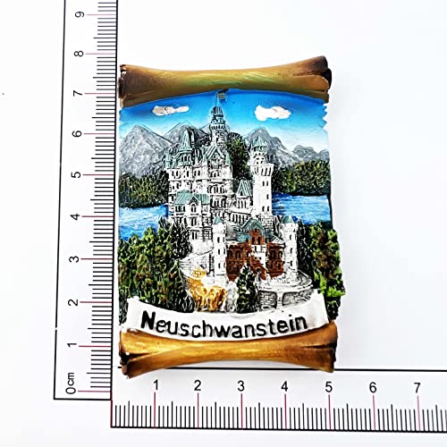 Imán decorativo New Swan Stone Castillo Bavaria miniatura 2