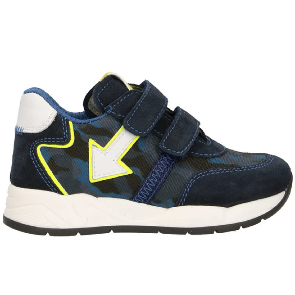 Nero Giardini I128610M Sneakers Kids da Bambino in Camoscio
