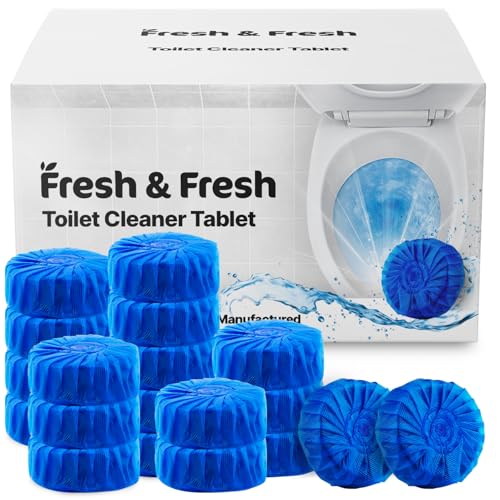 Fresh & Fresh TBC TABLET-60 PACK Disposable Toilet Bowl Cleaners(60 Tablets) Fresh Scent, Multipurpose Residential And Commercial Toilet Cleaners 2-3 Week Lasting Toilet Bowl Cleaner thumb #1
