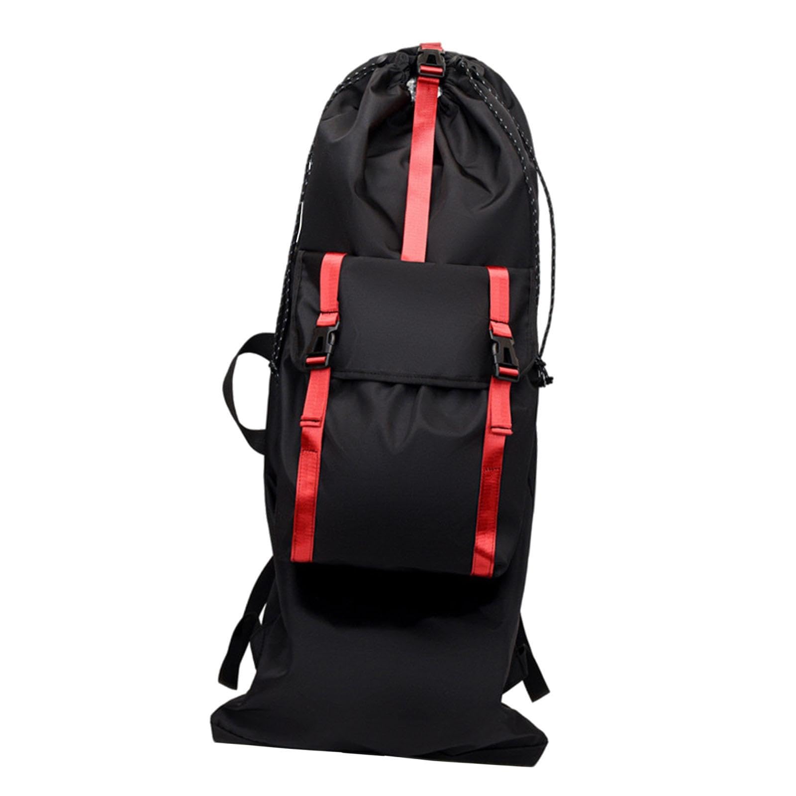 Zaino Skateboard Borsa Porta Longboard Organizer Capiente Tessuto 900D Impermeabile Spallacci Ergonomici Adatto a Viaggi attività Esterne Pendolari