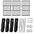 Adviace Grill Replacement Parts for Charbroil 463441514 463440109 463441312, Grill Heat Plates, Grill Burners and Igniter, Carryover Tubes, Grill Grates for Char-Broil 463441514, Thermos 461442114