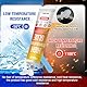 AllisWay Hochtemperatur Silikon, 100 Ml Hitzebeständiger Kleber, Backofen Kleber, Dichtmasse für Mikrowelle, Induktionsherd, Dunstabzugshaube, Gute Abdichtung, Hohe Klebekraft, Durchscheinend