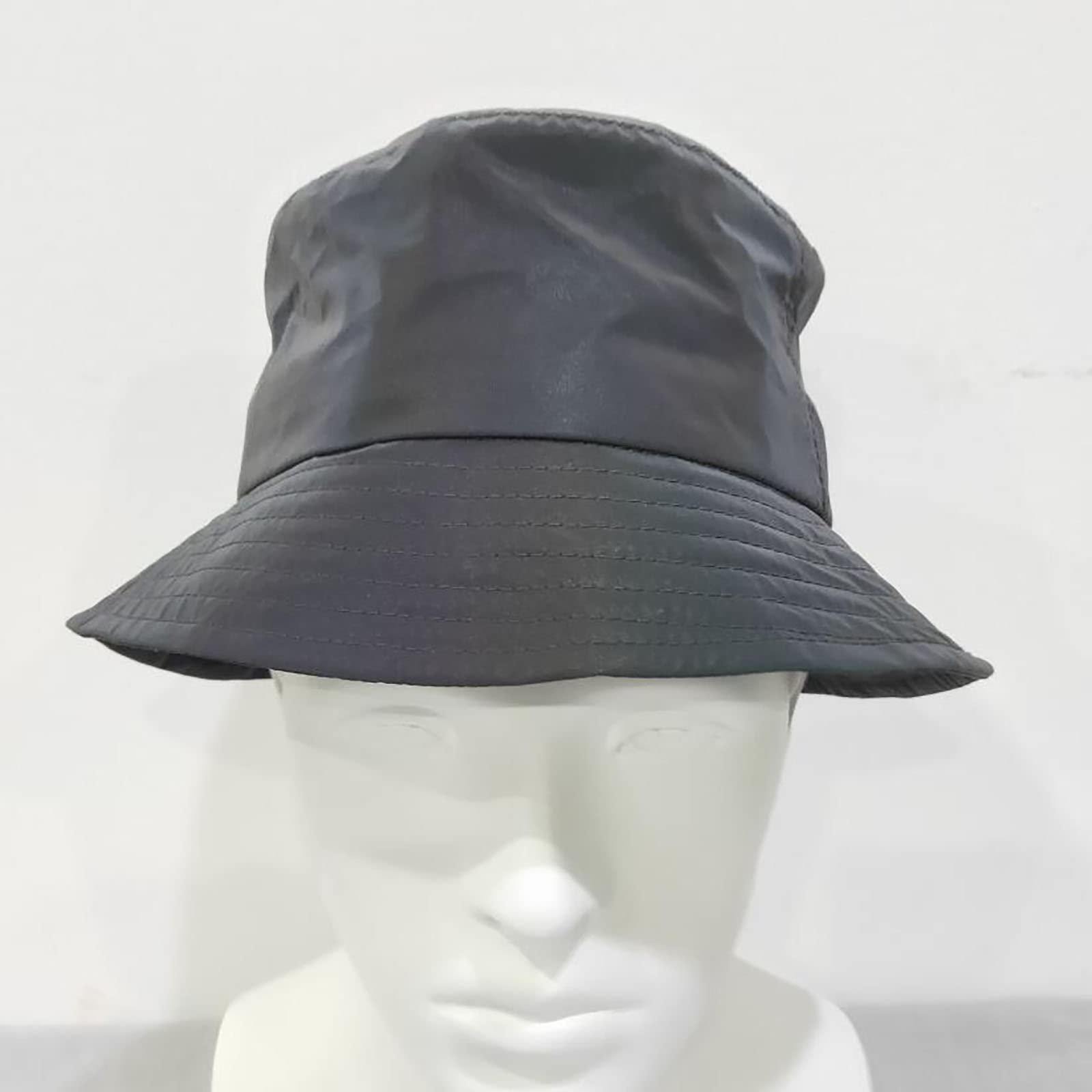 Chapeaux de Seau Réfléchissants Crème Solaire Panama Chapeau Hommes Sunbonnet Chapeau de Pêcheur en Plein Air Chapeau de Plage Hip Hop,Reflective,58cm/22.8in