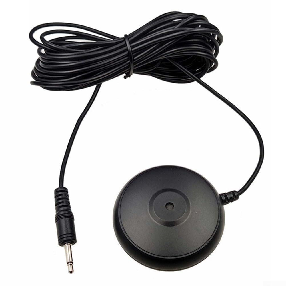 BEYOEE Audio Calibration Microphone 3.5mm Measurement Mic for Home Theater AVR Receivers Desktop Laptop Computers Conference 150 Models Compatible ABS Material Black