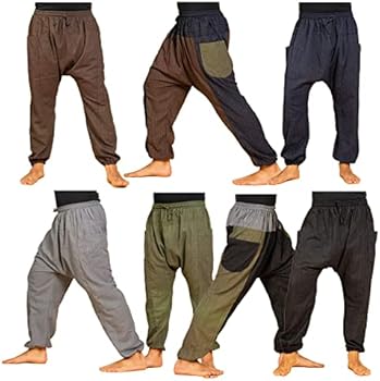 Sea Me Happy grijze baggy broek van katoen – Marjon Snieders