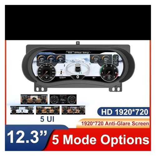 Velocímetro digital para Jeep Gladiator pantalla LCD que elimina reflejos del sol 2
