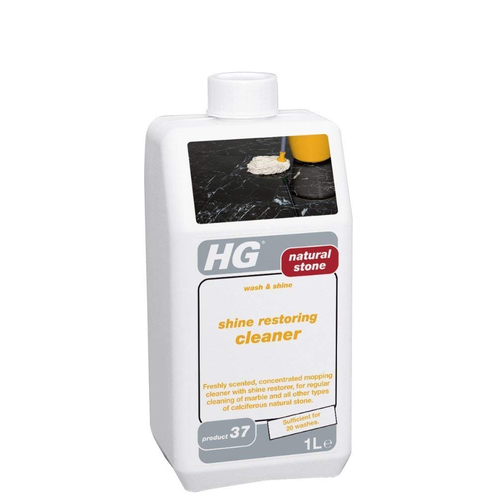 Hg X Shine Restoring Cleaner For Natural Stone 1L - A Shine Restoring Cleaner For Marble And Natural Stone Floors. Size 3