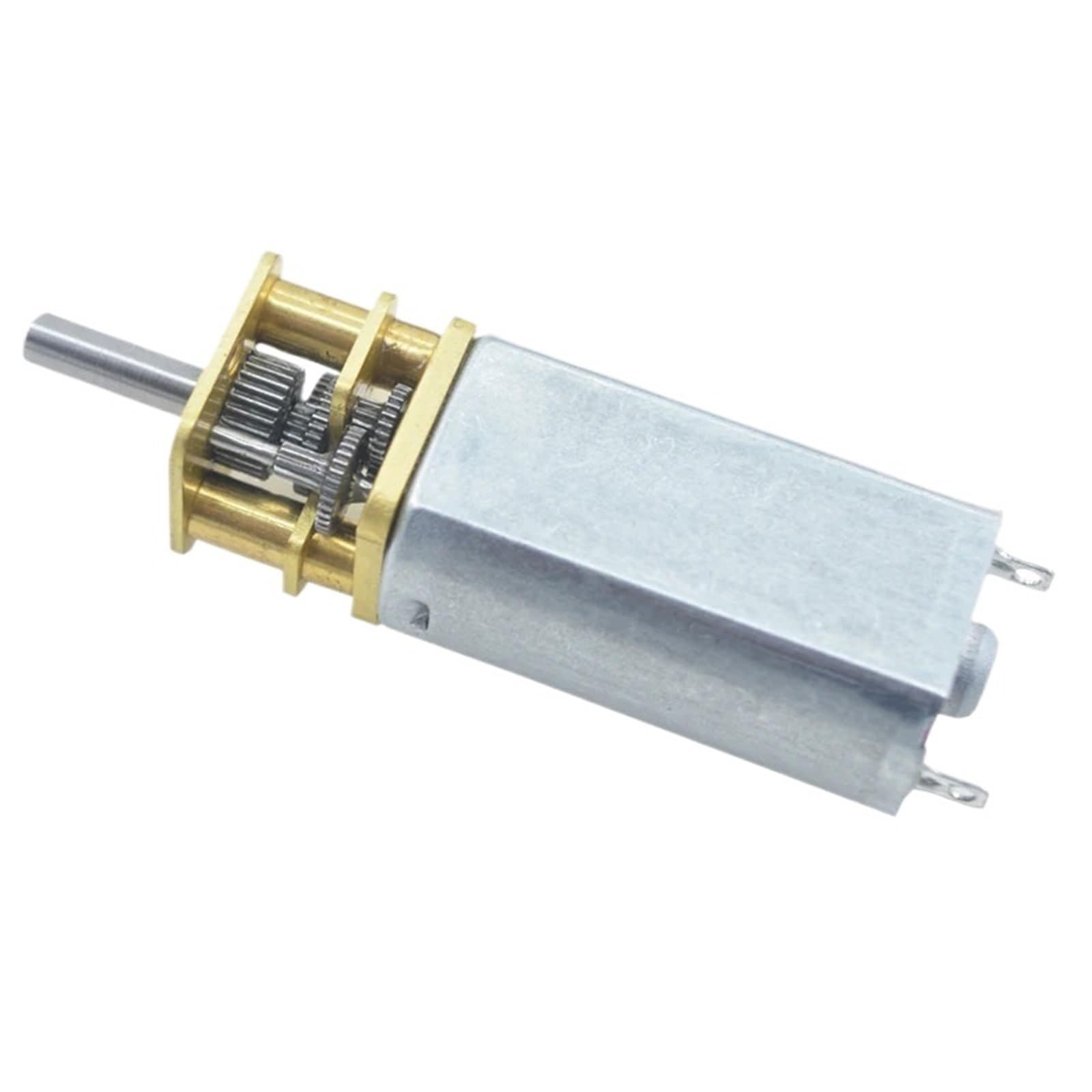 13GA-050 Mikro-Gleichstrom-Getriebemotor 6 V/12 V, einstellbare Geschwindigkeit, kleine Größe, großes Drehmoment, Vorwärts- und Rückwärts-Metallgetriebemotor(12V57RPM)