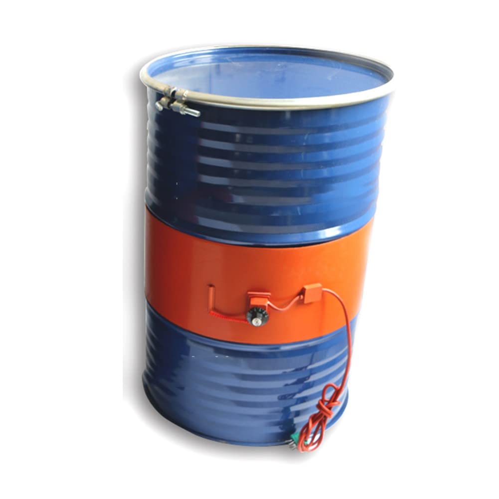 DFANCE Metal Oil Drum Heater Pail Barrel Band Barrel Silicone Heat Pad,Oil  Drum Heating Belt with Adjustable Rotary Thermostat 220V/110V 30℃~130℃ for  Factory Industrial,150L 1520x250 1700W : Amazon.co.uk: Business, Industry u0026  Science