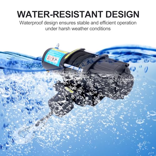 Winche Eléctrico 12V 3500lb para ATV/UTV miniatura 4