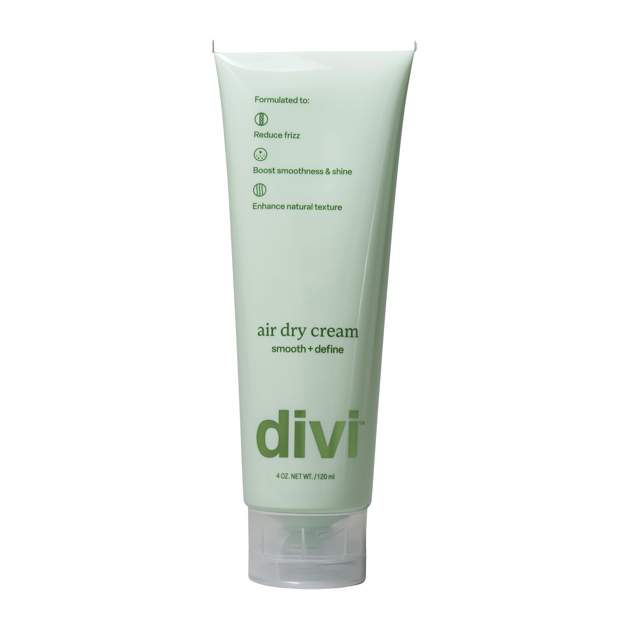 Divi Air Dry Styling Cream for Natural Hair Texture, Smooths Frizz & Defines Curls