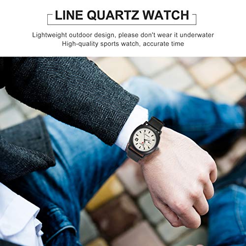 ULTECHNOVO Homens Relógios de Luxo Relógio de Quartzo Dos Homens Casuais Ao Ar Livre Relógio Do Espo