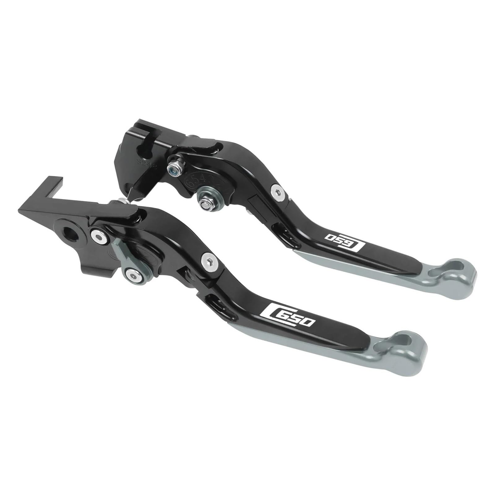 Lgldamuhx B Handlebar Clutch Rake Lever For Mw For C600sport For C650sport C600 C650 Motorcycle Cnc Adjustable Folding Extendable Rake Clutch Levers(B)