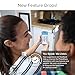Brookstone 8” WiFi Digital Photo Frame | Send Photo or Video from Phone to Digital Picture Frame with Free PhotoShare Frame v2 app | End-to-End Encryption | Quick Easy Setup | Black Wood