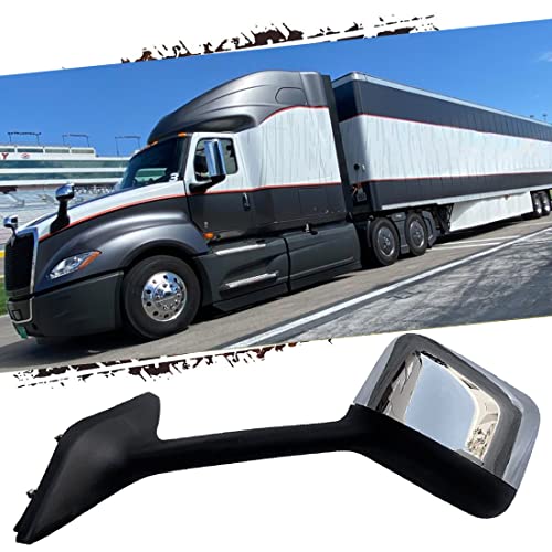 HIGHTO Hood Mirror fit Truck International LT, Assembly Driver Side Chrome Hood Mirror fit Truck International LT Left Side by HIGHTO - Used condition - US$68.35