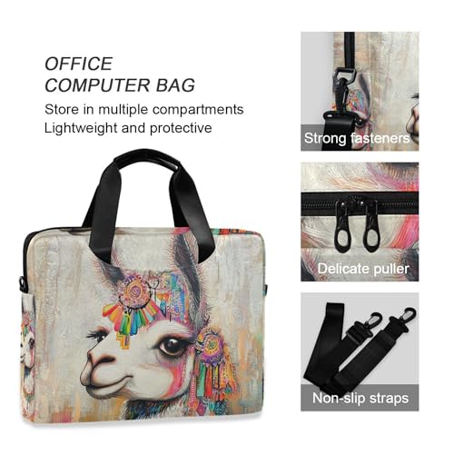 Funda para portátil Boho Llama, 13-15.6 pulgadas miniatura 5
