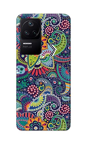Image of Printed Hard Back Cover Case for Mi Poco F4 5G Back Cover (Miraculous Patterns) -1803