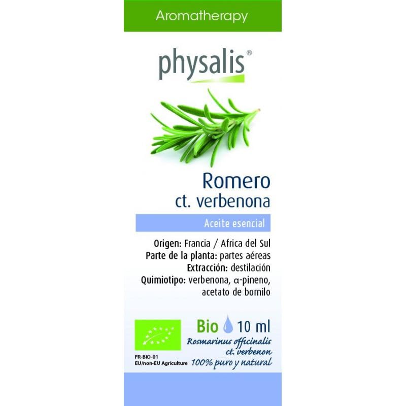 Huile essentielle Romarin ct.verbenon Bio 10 ml pour soin aromatique