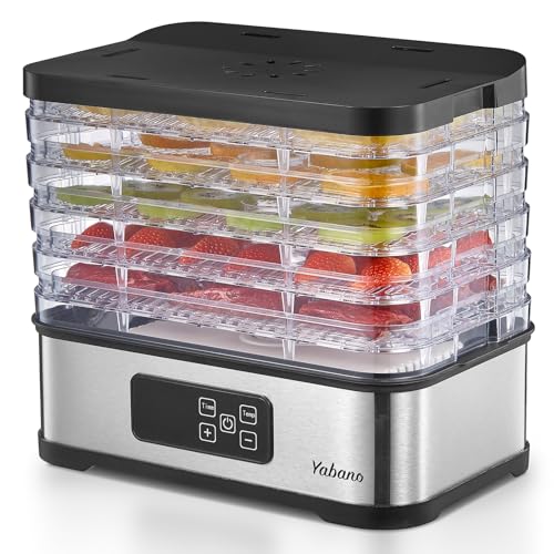 Essiccatore per Alimenti 250W con Timer Digitale e Controllo...
