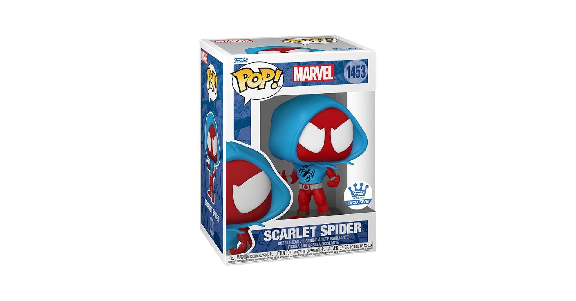 Amazon.com: Pop! Marvel 1453 Scarlet Spider Exclusive : Toys