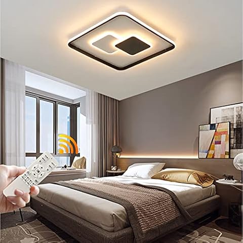 Plafón LED Cuadrado Regulable Con Control Remoto Cover