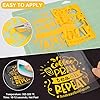 VINYL FROG Heat Transfer Vinyl Roll HTV Vinyl - 12" x12ft Yellow Iron on Vinyl for T-Shirts, Heat Press Vinyl for DIY Craft Designs (Yellow) #2